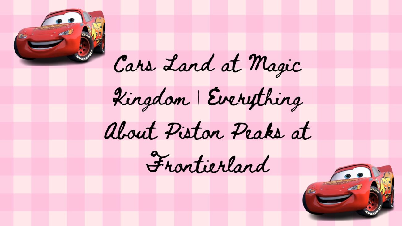 cars land disney world