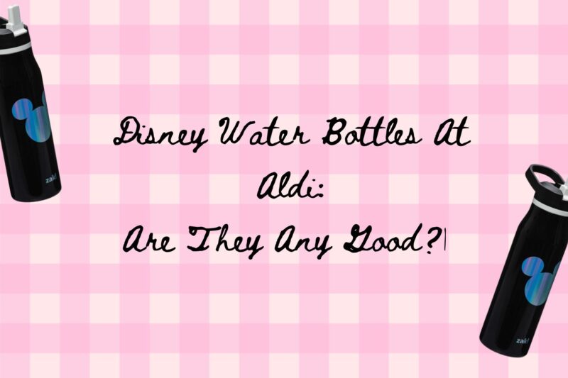 aldi disney water bottles